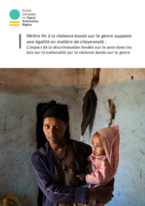 L’événement: Assurer l’égalité des sexes dans les lois sur la nationalité – Note conceptuelle