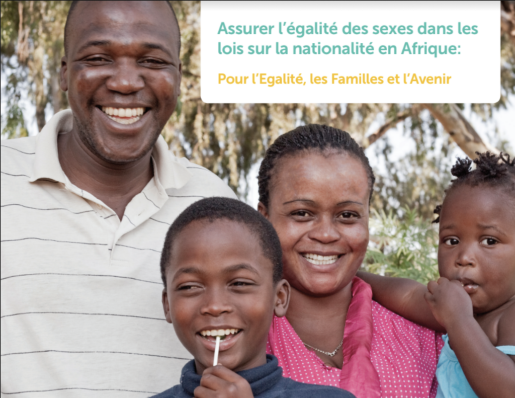 Achieving Gender-Equal Nationality Laws in Africa French